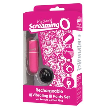 My Secret Charged Remote Control Panty Pink Packaging