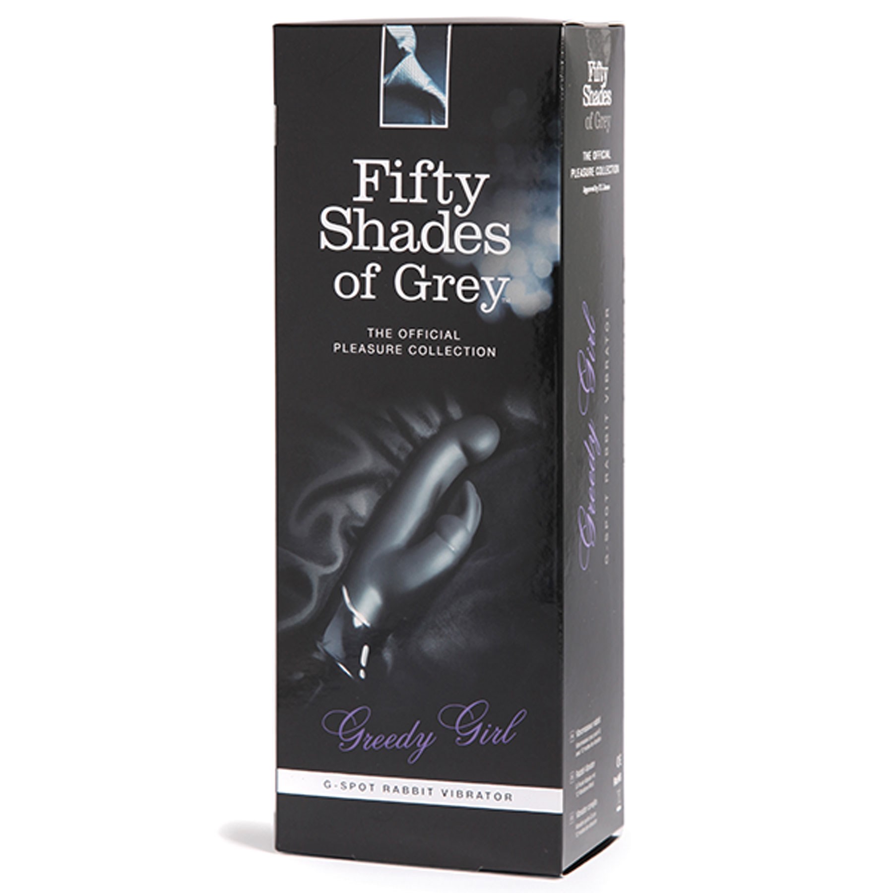 Fifty Shades of Grey Greedy Girl G-Spot Rabbit Vibrator box