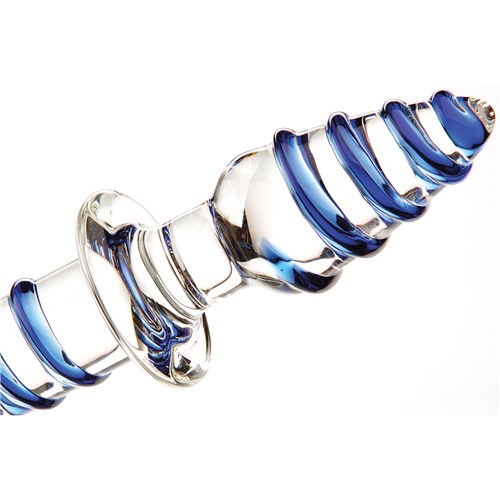 Twisted Love Glass Dildo tapered end
