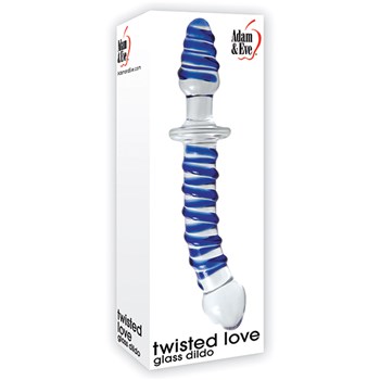 Twisted Love Glass Dildo box
