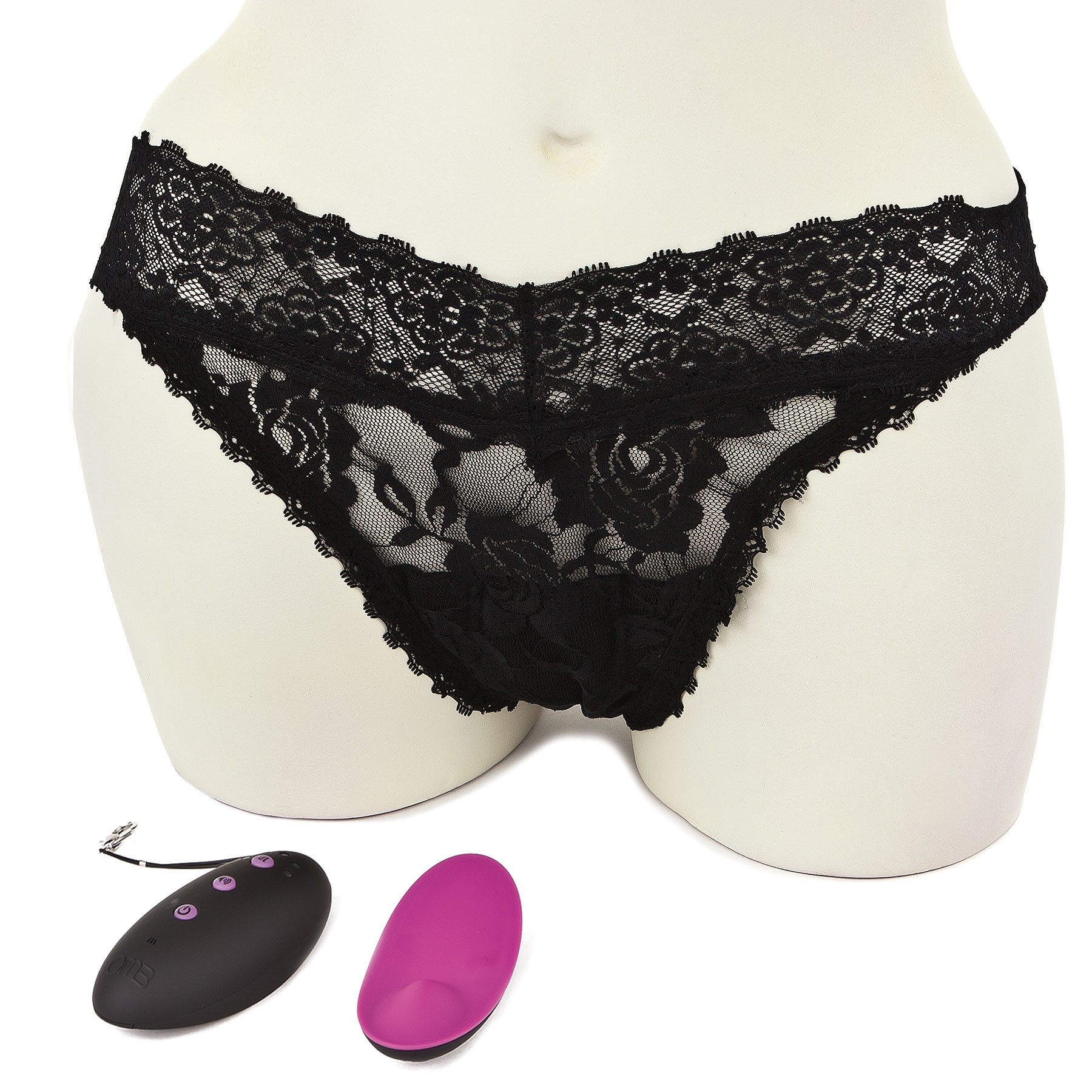 Ohmibod Club Vibe 2.Oh! panties and bullet with remote on mannequin