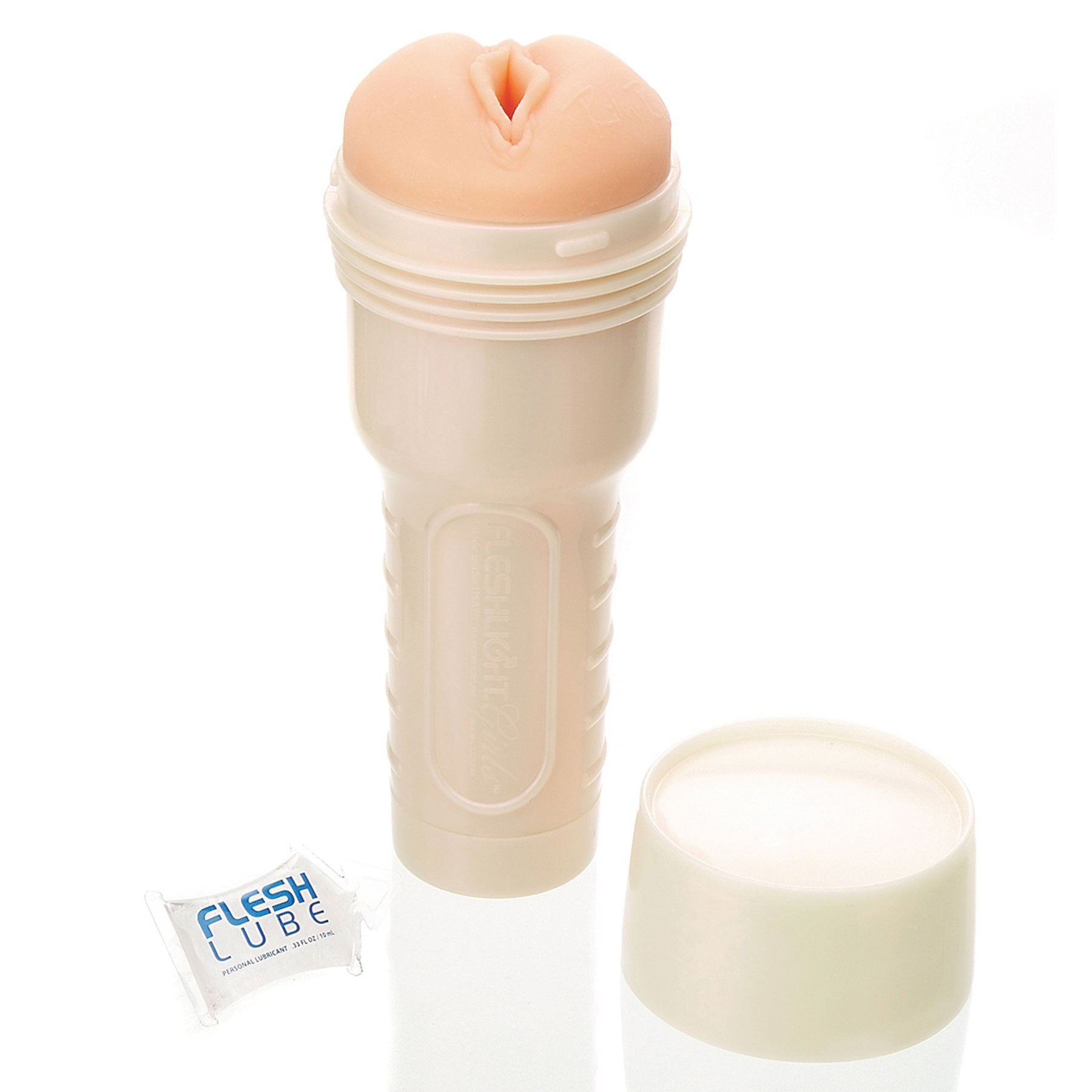 Fleshlight: Riley Reid storker with cap and lube sample
