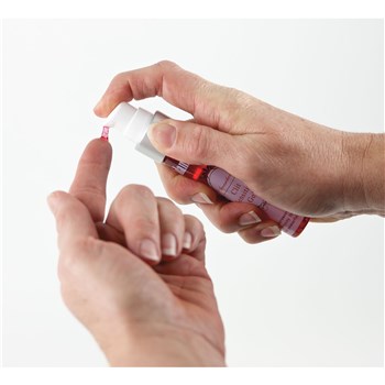Adam & Eve Strawberry Clit Sensitizer Gel just dab on finger for use