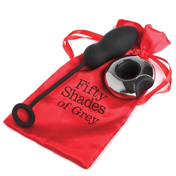 Fifty Shades of Grey Relentless Vibrations Remote Egg with storage bag