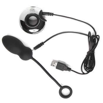 Fifty Shades of Grey Relentless Vibrations Remote Egg with charger cord