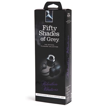 Fifty Shades of Grey Relentless Vibrations Remote Egg box