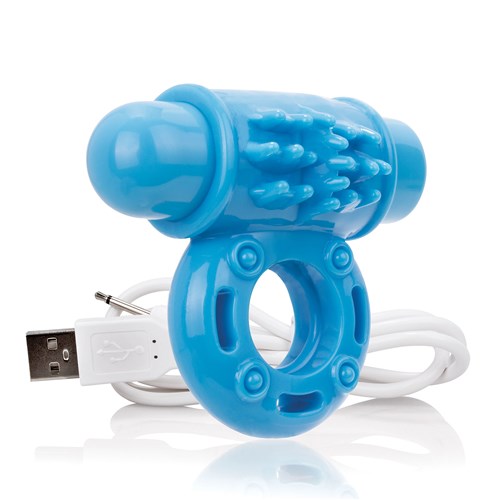 Charged O Wow Vibe Ring with charger cord