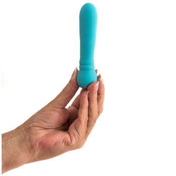 Femme Fun Ultra Bullet Massager showing length with hand