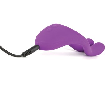 Tryst Multi-Erogenous Massager charger plugs into base
