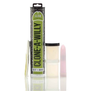 Glow-in-the-Dark Clone-A-Willy Vibrator Kit