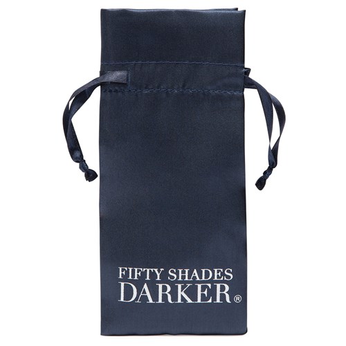 Fifty Shades Darker Beaded Chain Nipple Clamps storage bag