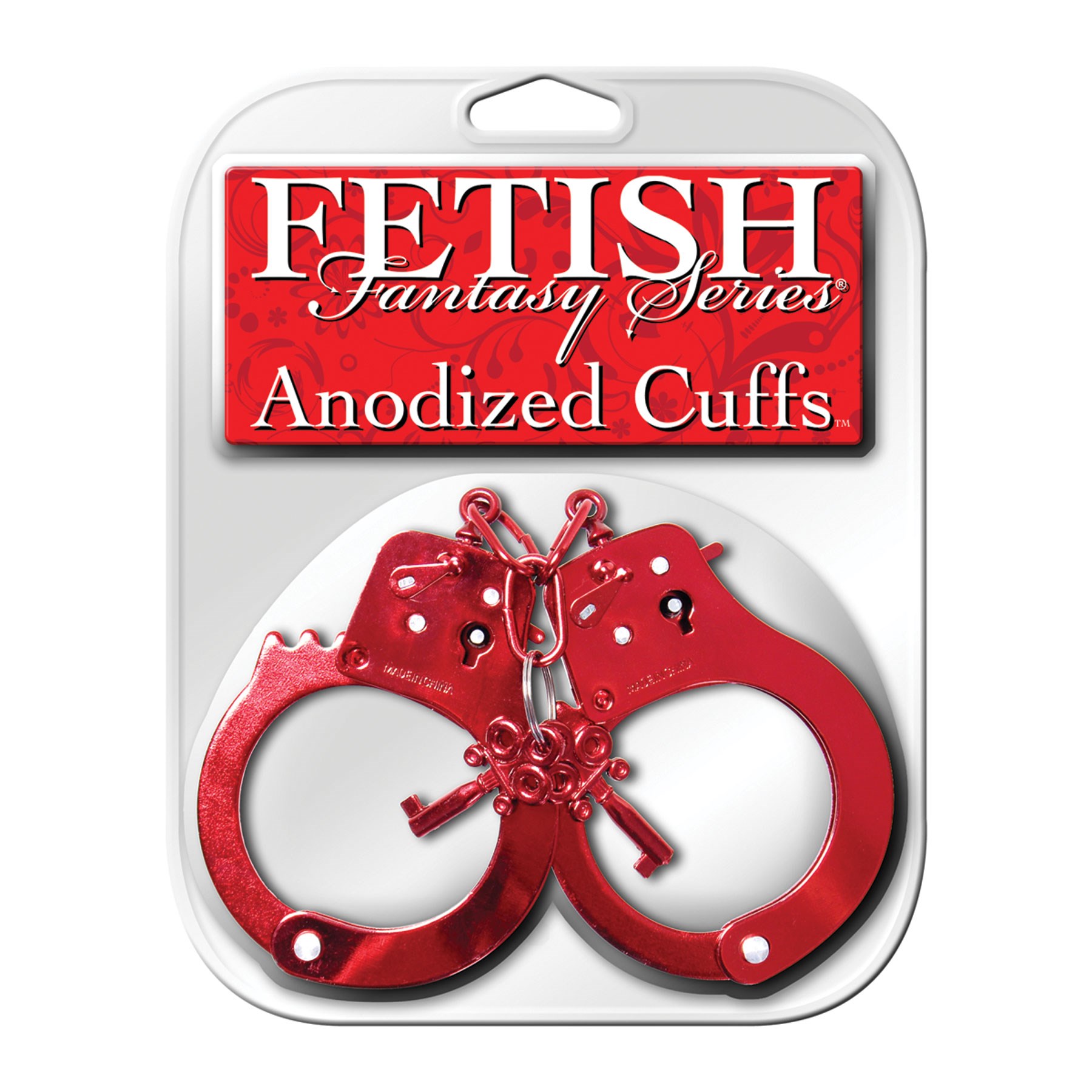 Fetish Fantasy Handcuffs red packaging