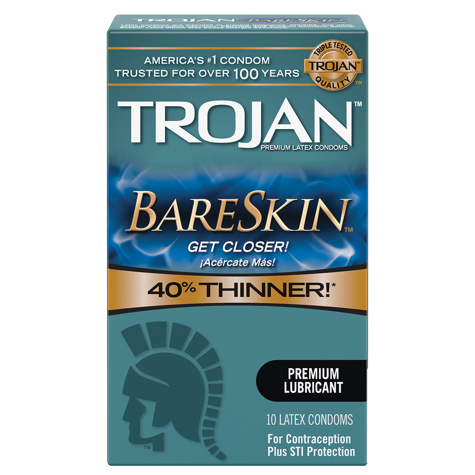 Trojan Sensitivity Bareskin Condoms - Condoms