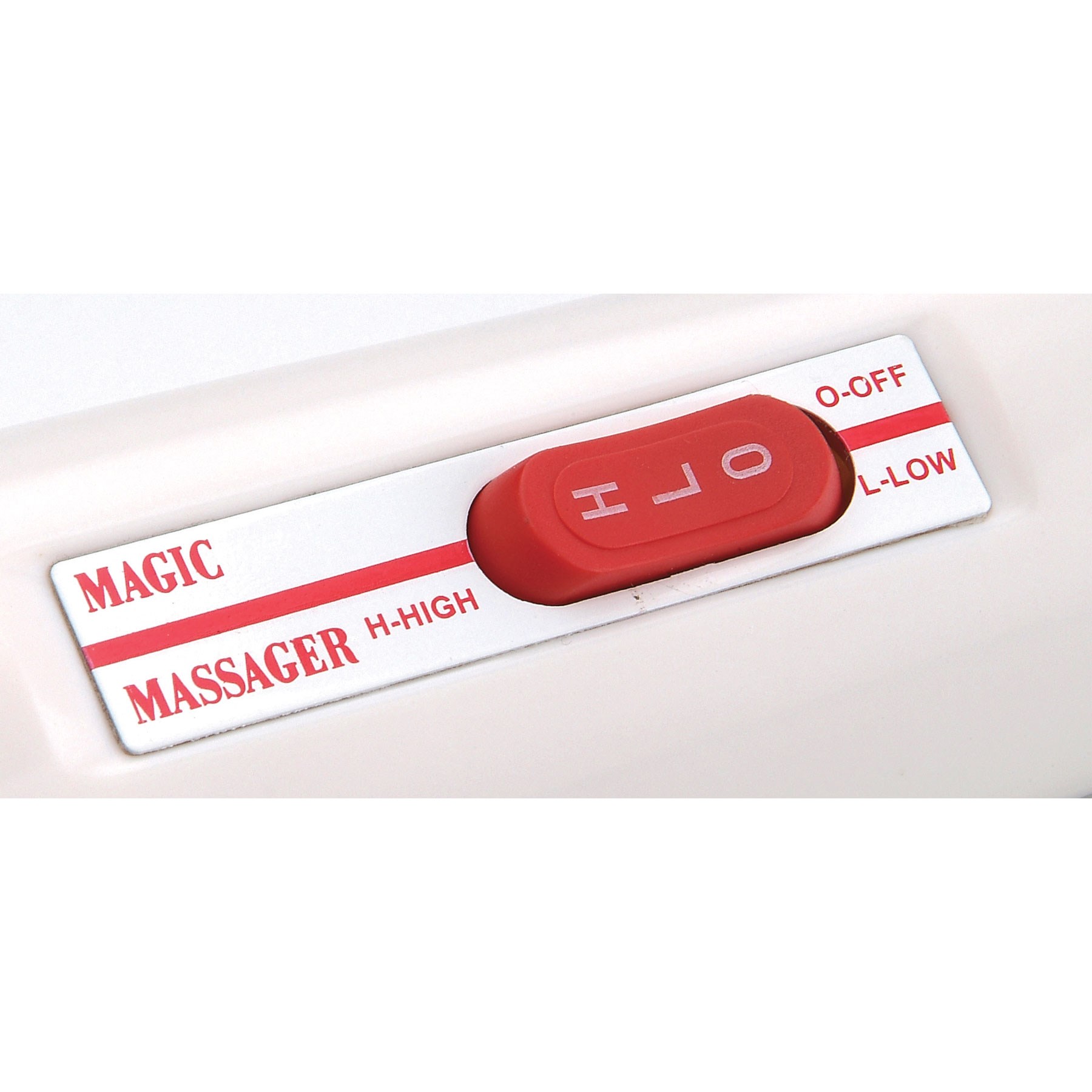 Magic Massager Original W/Rabbit Attachment wand controls