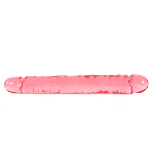 Super Jelly Realistic Double Dildo pink