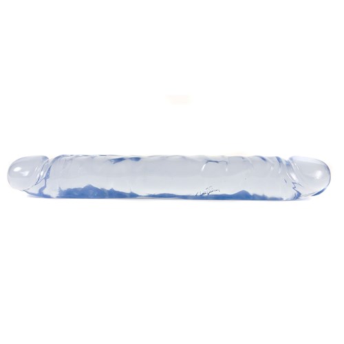 Super Jelly Realistic Double Dildo clear