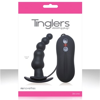 Tinglers Vibrating Butt Plug box