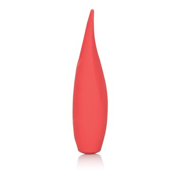 Red Hot Spark Clitoral Vibe standing upright