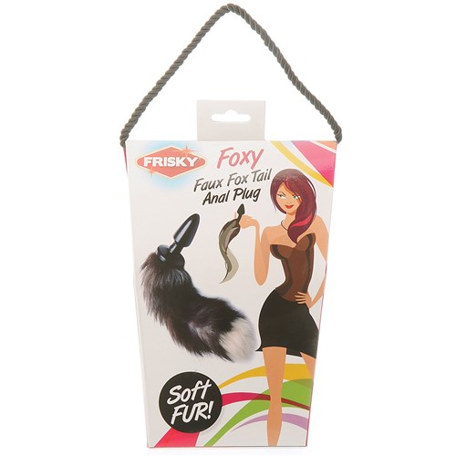Frisky Fox Tail Anal Plug packaging