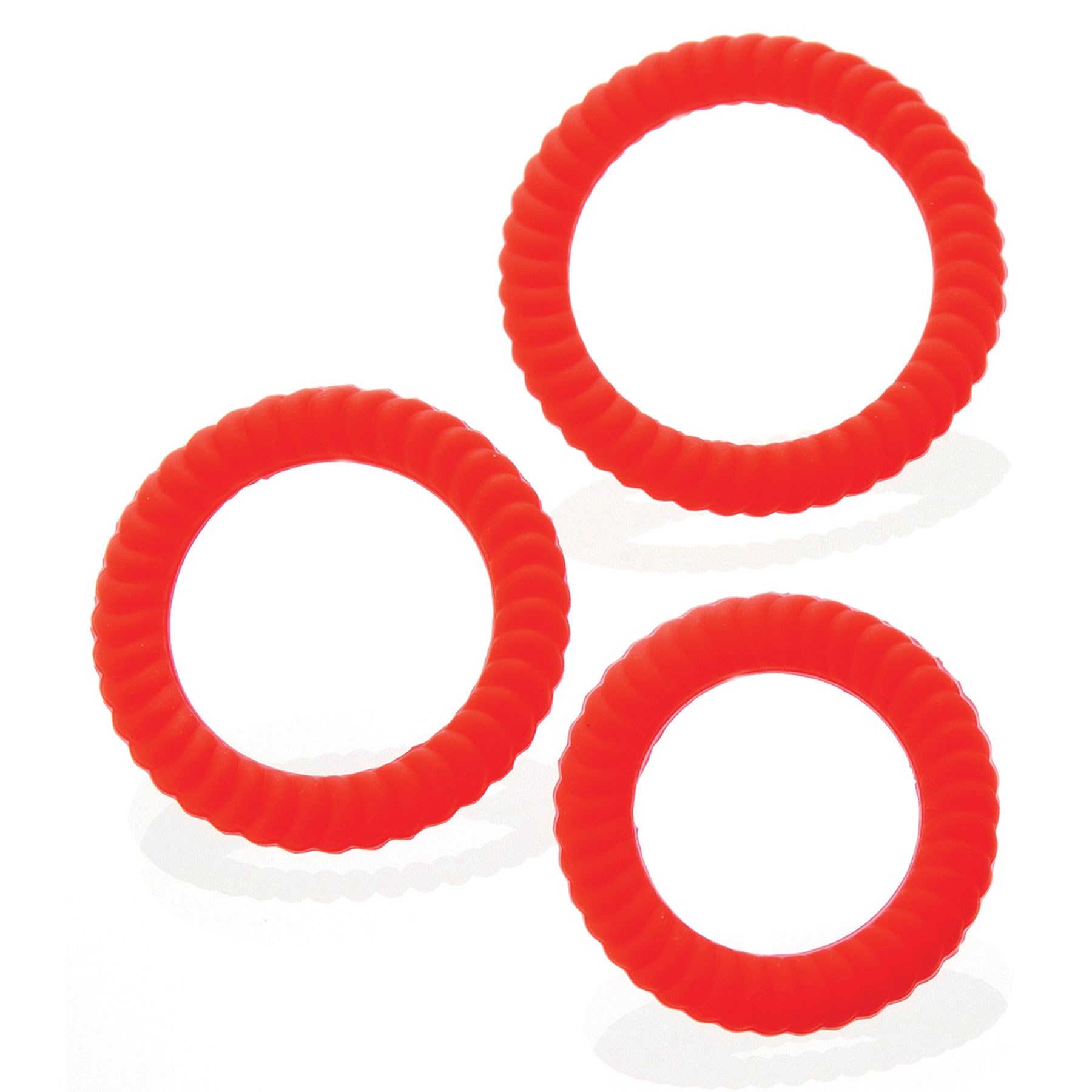 Ultra Sweller Penis Rings red
