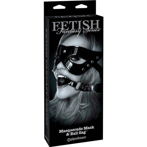 Fetish Fantasy Masquerade Mask & Ball Gag box