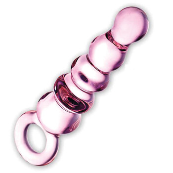 Beaded Glass Anal Slider Dildo Anal Sex Toys Adam and pic