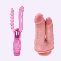 Doulbe Penetrating Anal Toys