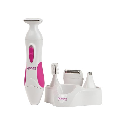 All In One Ultimate Personal Shaver For Women all pieces of kit