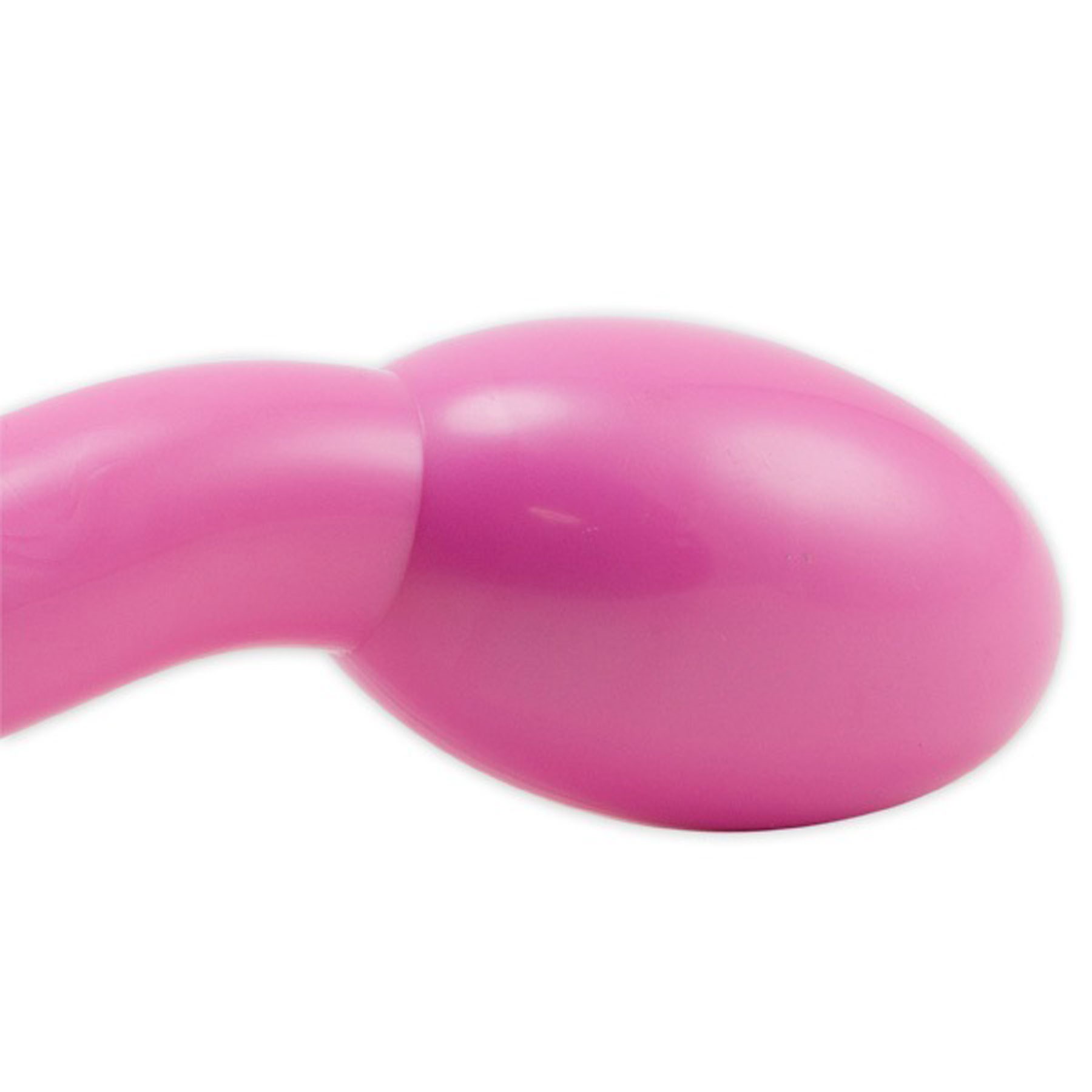 Adam & Eve G-Gasm Delight G-Spot Vibe close up of curve in vibe