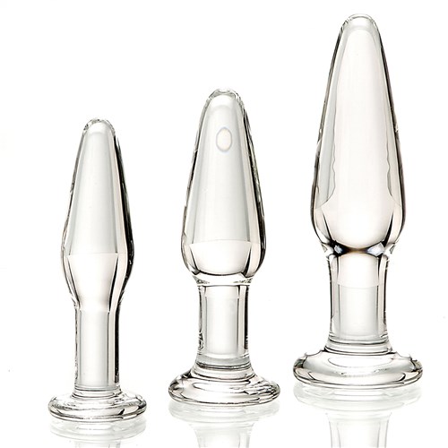 Glass Anal Training Kit showing all 3