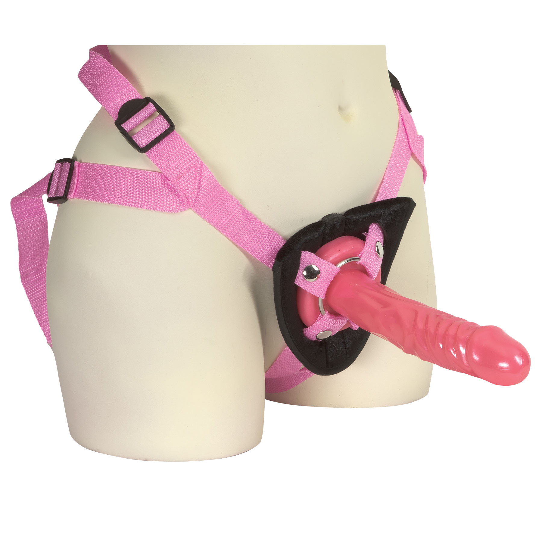 Pink Harness With Stud pic