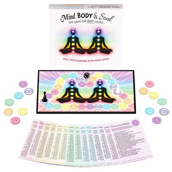 Mind, Body & Soul Game For Any Couple! all components
