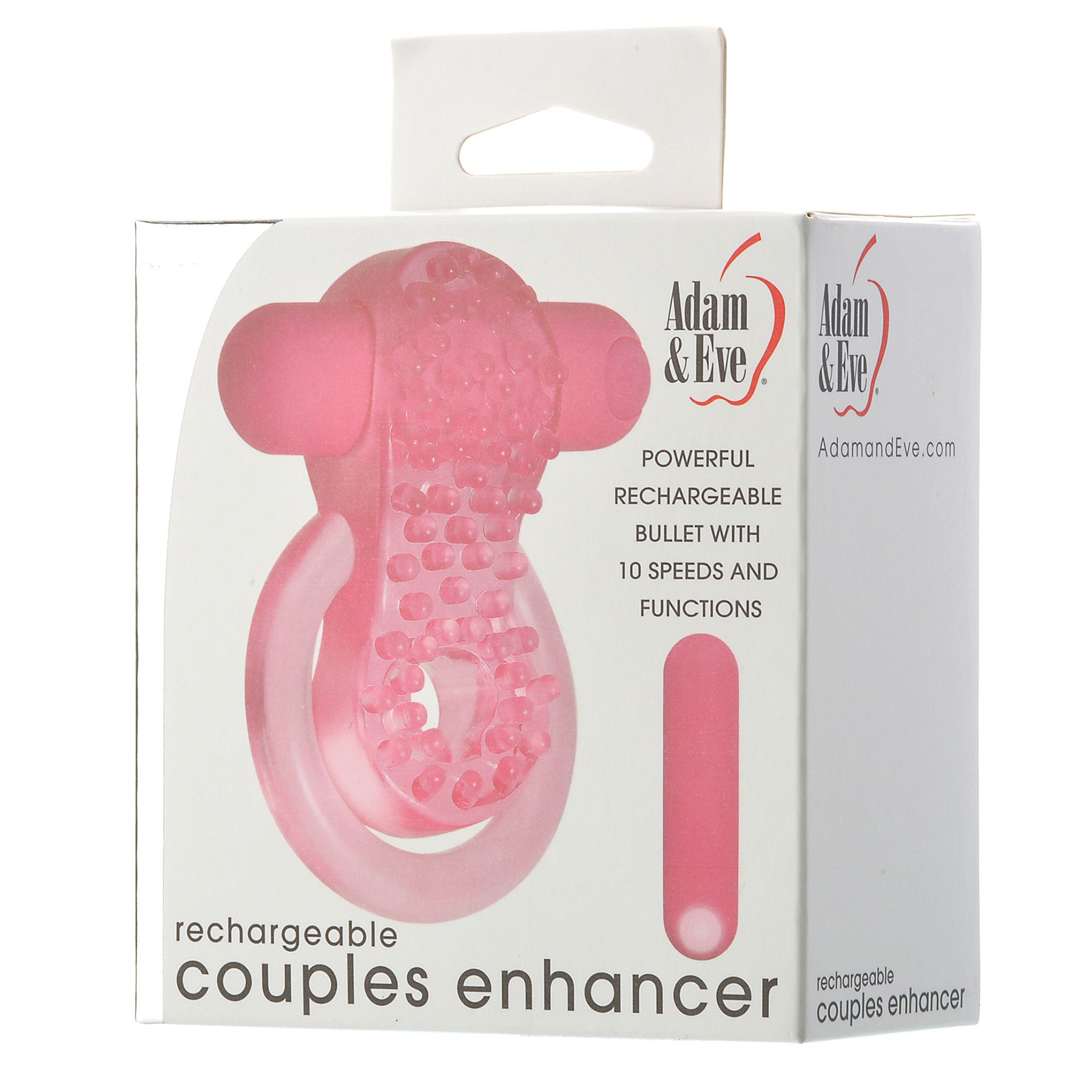 Adam & Eve Rechargeable Couples Enhancer Ring in box