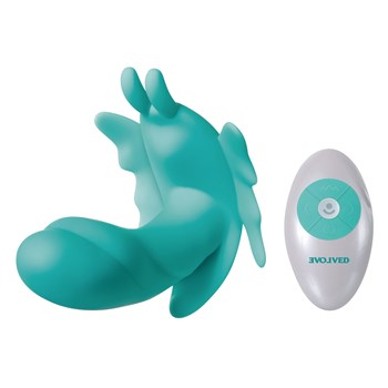 The Butterfly Effect Rechargeable G-Spot Massager all components