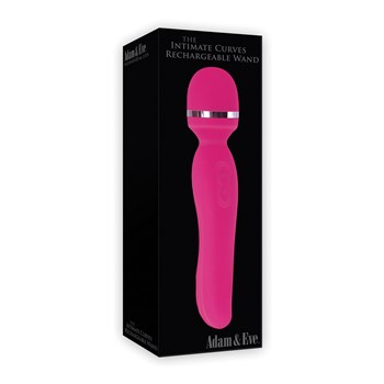 Adam & Eve Intimate Curves Rechargeable Wand box