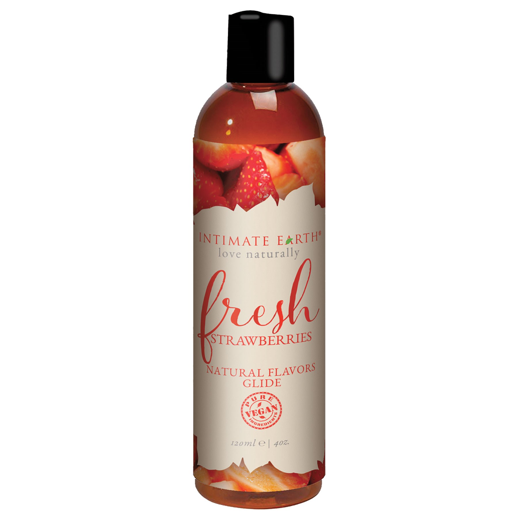 Intimate Earth Natural Flavor Glide Fresh Strawberries
