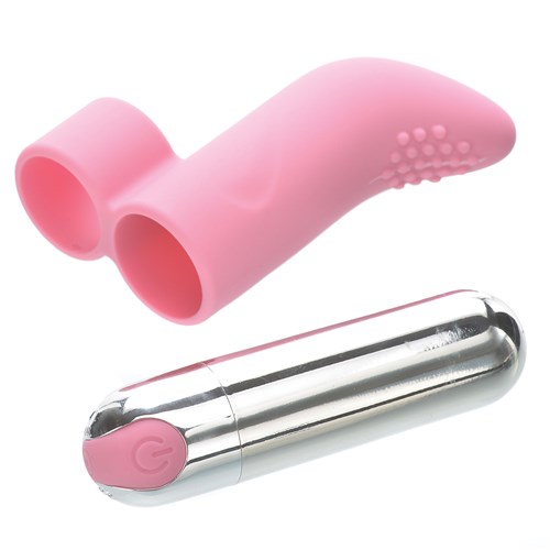 Adam & Eve Rechargeable Finger Vibe both pieces