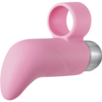 Adam & Eve Rechargeable Finger Vibe showing hole