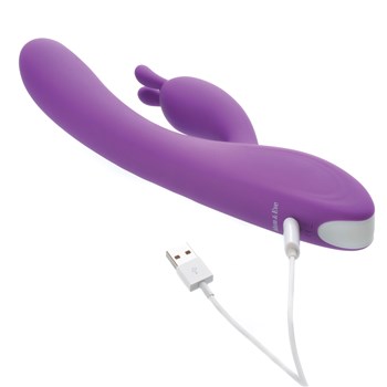 Eve's Deluxe Rabbit Massager with plug