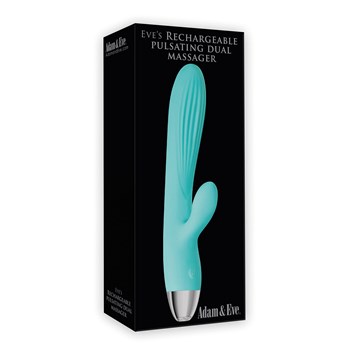 Eve's Rechargeable Pulsating Dual Massager box