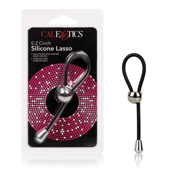 E-Z Cinch Silicone Lasso with package