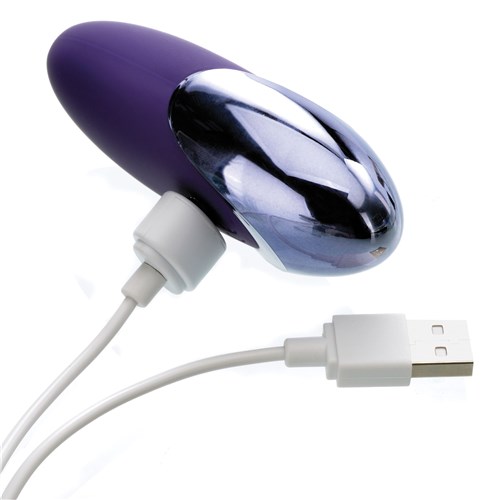 Satisfyer Layons Purple Pleasure Vibrator with Charger