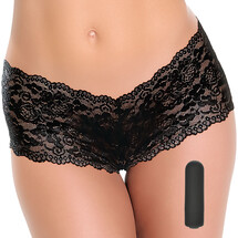 A&E Rechargeable Cheeky Panty Vibrator front
