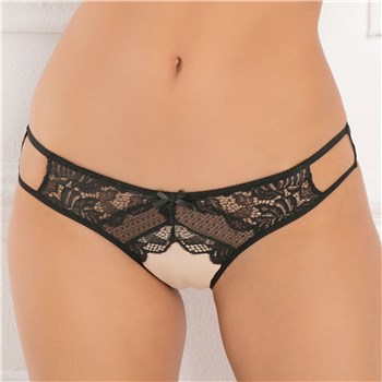 Your Way Crotchless Panty front