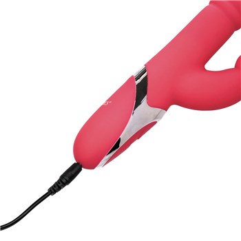 Enchanted Exciter Thrusting Rabbit Vibrator with charger