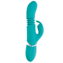 Eve's Rechargeable Thrusting Rabbit green