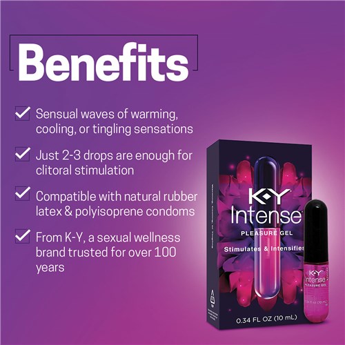 K-Y Intense Pleasure Gel benefits