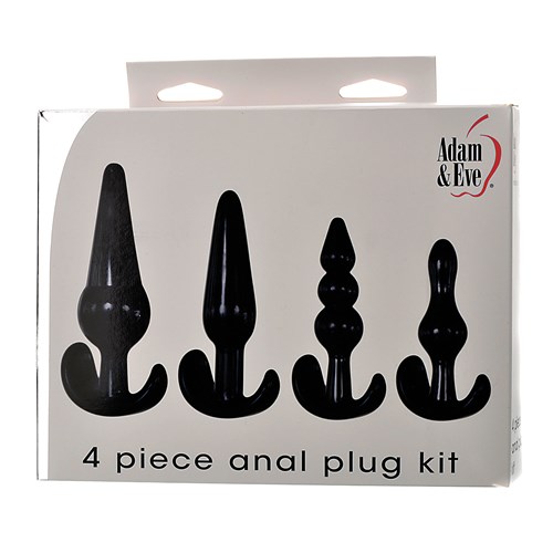 Adam & Eve 4 Piece Anal Plug Kit box