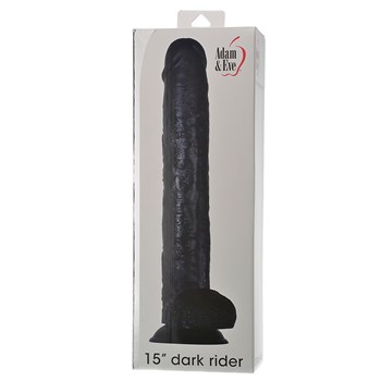A&E 15-Inch Dark Rider Dildo box
