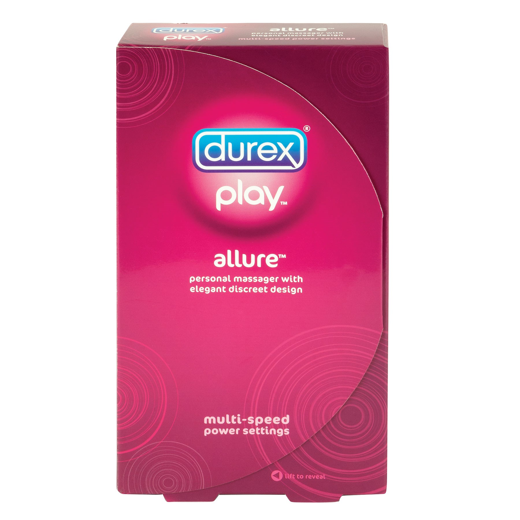 Durex Play Allure Massager front of box